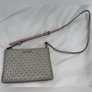Michael Kors Trisha Medium Logo Crossbody Bag